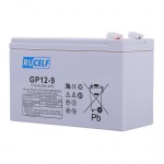 Аккумулятор свинцово-кислотный 12V 9Ah RUCELF GP12-9