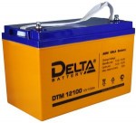 аккумуляторная батарея delta DTМ12100