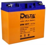 аккумуляторная батарея delta DTМ1217