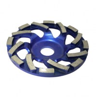Алмазная шлифовальная чашка по бетону COBRA Premium д.125мм (22,2) | бумеранг/спекание Diamaster