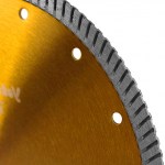 Алмазный турбо диск Messer Yellow Line Beton. Диаметр 350 мм.