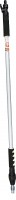Алюминиевая телескопическая ручка проточного типа. С металлическим разъемом. Длина 2м.длина шеста 11