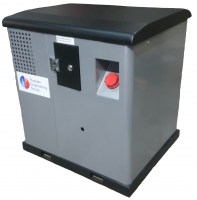 Бензиновый генератор резервного электроснабжения с воздушным охлаждением в контейнере PG6-230SV