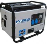 бензиновый электрогенератор hyundai HY7000SE