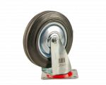Большегрузное колесо обрезиненное euro-lift поворотное, без тормоза, г/п 200кг (200*50,0 мм)