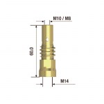 FUBAG Адаптер контактного наконечника M10х60 мм (5 шт.)