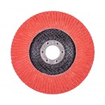 Круг лепестковый с керамическим абразивом для шлифования по нержавеющей стали FTL Everest 29 125 х 22,2 мм P120