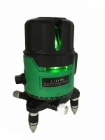 Построитель лазерных плоскостей самовыравнивающийся ZITREK LL1V1H-Li-GL (2 линии, зеленый луч, литиевый аккумулятор, кейс) 065-0158