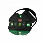 Построитель лазерных плоскостей самовыравнивающийся ZITREK LL4V1H-Li-GL (5 линий, зеленый луч, литиевый аккумулятор, кейс) 065-0159