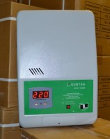 Стабилизатор напряжения 12,5 квт SUNTEK 12500 ВА для дома с функцией Грозозащита, морозостойкий