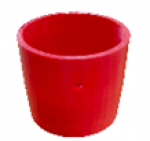 Цветное кольцо-наконечник (Красное) (RR)