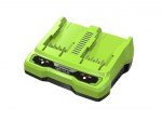 Зарядное устройство 40V Greenworks G40UC8 4А 2 слота Fast charging 2938807