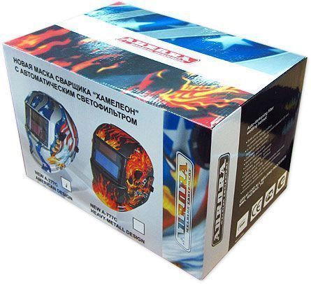 коробка для маски AURORA A777 HEAVY METAL DESIGN