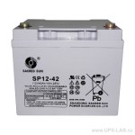 Аккумулятор Sacred Sun SP12-42 ( 12 В 43,6 Ач / 12 V 43,6 Ah )
