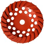 Чашка турбо D180/22,23/12 (30x6x8) GROST для мозаично-шлифовальной машины