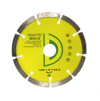 Диск сегментный GOLD д.125*22,2 (*2,0*8,0)мм | 9z/универсал/wet/dry DIAMASTER