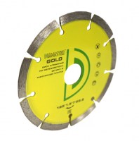 Диск сегментный GOLD д.125*22,2 (*2,0*8,0)мм | 9z/универсал/wet/dry DIAMASTER