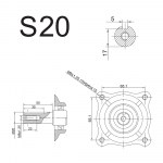 Двигатель бензиновый 4Т DDE E650-S20 (6,5 л.с., 196 куб. см, к/вал 20 мм, шпонка) (792-872).