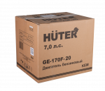 Двигатель бензиновый GE-170F-20 HUTER