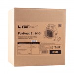 Электрическая тепловая пушка FoxHeat E 11C-3 керам(5кВт 3ф)