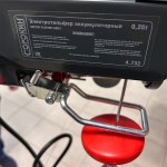 Электротельфер аккумуляторный 0,25т 200w