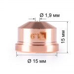 FoxWeld Сопло д.1.9мм А101-141 (PD0101-19, пр-во FoxWeld/КНР)