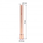 FoxWeld Цанга 3,0мм х 50мм TIG17/18/26 (702.0241, пр-во FoxWeld/КНР)