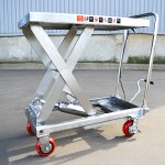 Гидравлический Подъемный Стол из Нержавеющей стали OX F-50 OXLIFT 500 кг 900 мм 815*500*50 мм