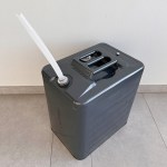 Канистра вертикальная 80л