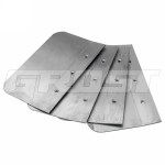 Комплект лопастей для затирочн. маш. GROST 140x250 мм (4шт)