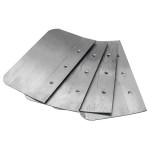 Комплект лопастей для затирочн. маш. GROST 140x250 мм (4шт)