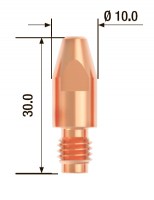 FUBAG Контактный наконечник M8х30 мм ECU D=1.2 мм (25 шт.)