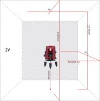 Лазерный уровень ADA 3D LINER 2V