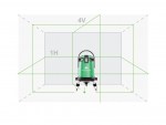 Лазерный уровень ADA 6D SERVOLINER GREEN