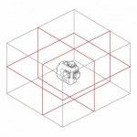 Лазерный уровень RGK PR-3D в кейсе