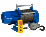 Лебедка электрическая KCD 300/600 кг, 30/15 м 220В