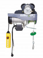 Лебедка электрическая передвижная KX 250 г/п 125/250 кг, в/п 18/9 м