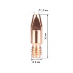 Наконечник M8х30х1.6 (140.0587/MD0005-16) VARTEG