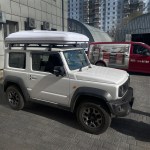 Палатка на крышу автомобиля Box top+, белая