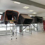 Палатка на крышу автомобиля Super Box, чёрная