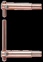 Пара консолей с электродами XD1 STRAIGHT ARMS L=120 + ELECTRODES