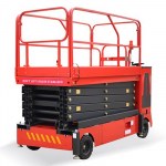 Самоходный Ножничный Подъемник QZ-050-090 WD OXLIFT 9000 мм 500 кг