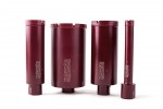 Сегментная алмазная коронка MESSER REDLINE по граниту диаметр 40 мм длина 100 мм