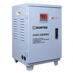 Стабилизатор напряжения 20 квт SUNTEK 20000 ВА с функцией Грозозащита, морозостойкий