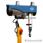 Таль электрическая мини стационарная GEARSEN PA 220В, 600/1200кг, 20/10м