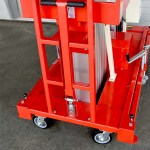 Телескопический Двухмачтовый Подъемник ZX-2-060 OXLIFT 6 м 200кг DC (от батареи)