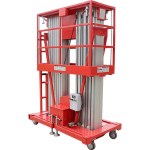 Телескопический Двухмачтовый Подъемник ZX-2-120 OXLIFT 12 м 200 кг AC+DC