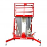 Телескопический Двухмачтовый Подъемник ZX-2-140 OXLIFT 14000 мм 150 кг АС (от сети)