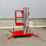 Телескопический Одномачтовый Подъемник ZX-1-080 OXLIFT 8 м 125 кг DC (от батареи)