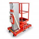Телескопический Одномачтовый Подъемник ZX-1-090 OXLIFT 9000 мм 125 кг АС (от сети)